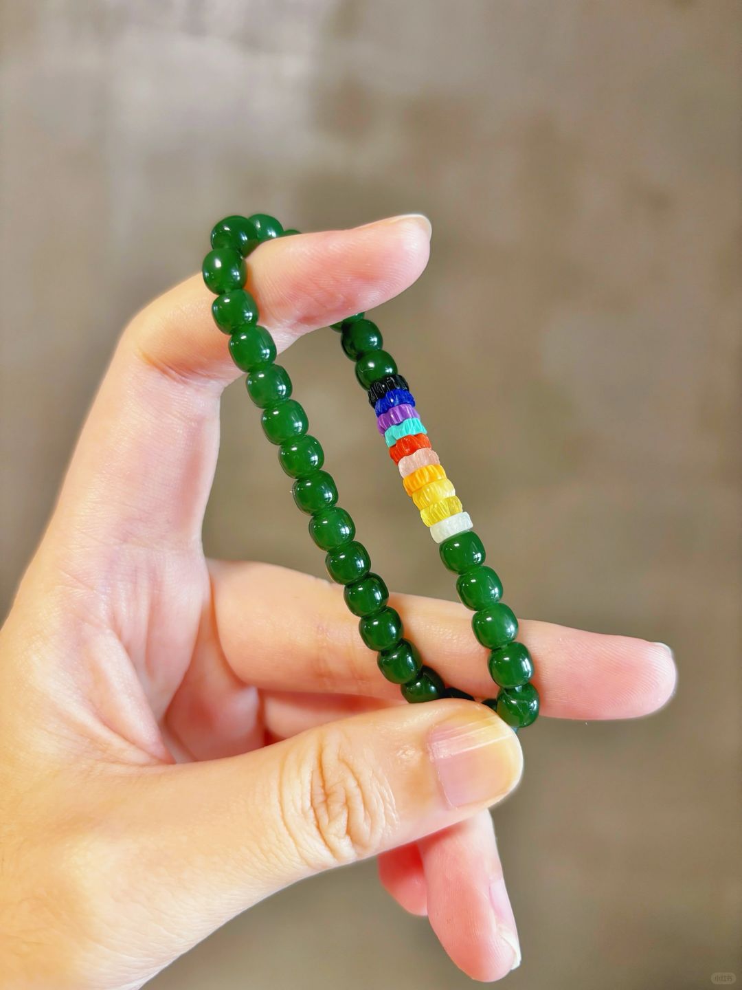 老油绿彩虹 绝矿细度