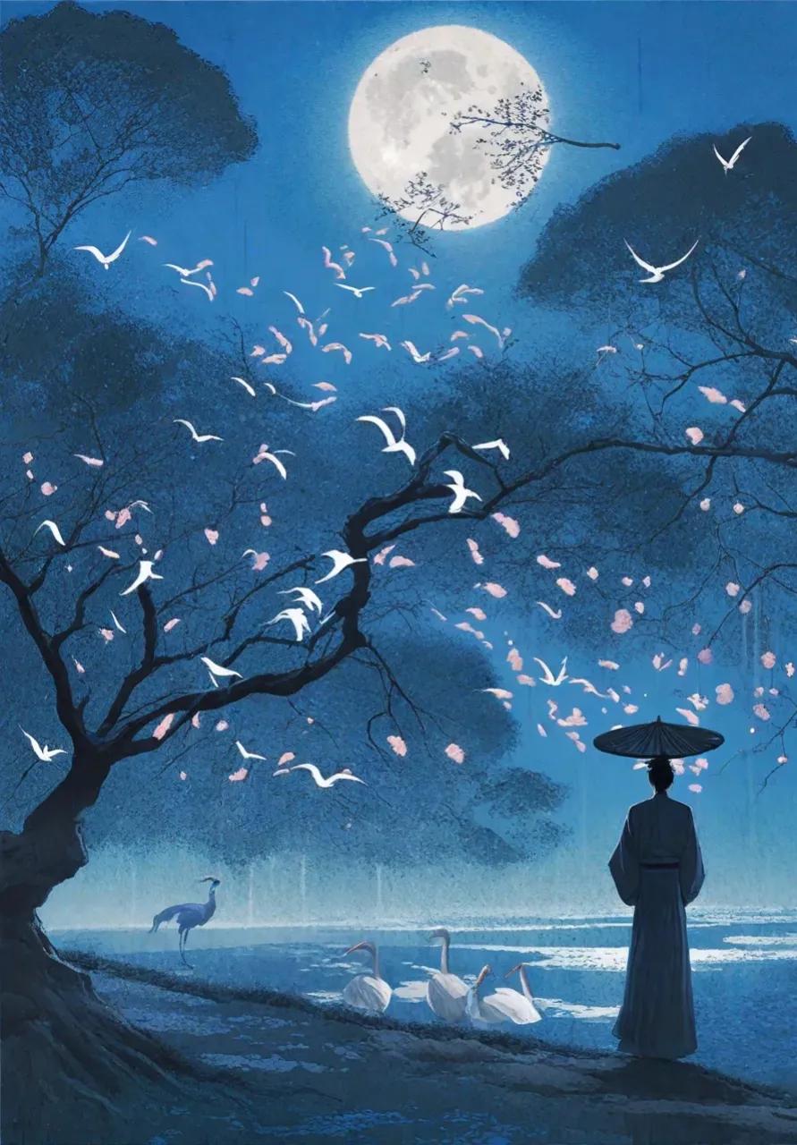 一片春愁待酒浇。江上舟摇，楼上帘招。——宋代·蒋捷《一剪梅·舟过吴江》
【释义】