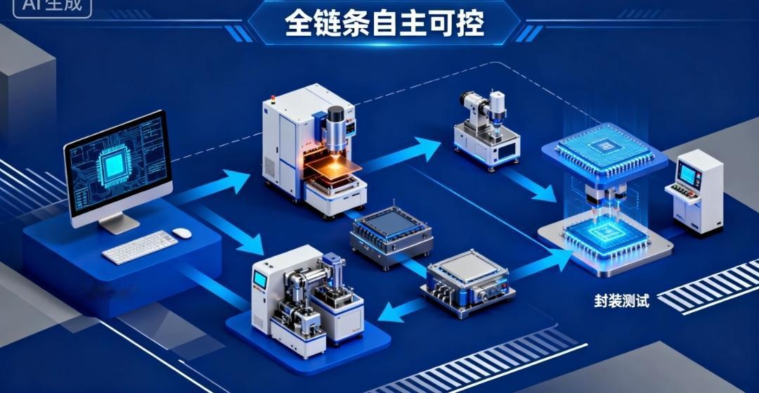 太牛了！浦东集成电路全链条自主可控，这波操作藏着中国科技的硬底气
 
“芯片自主