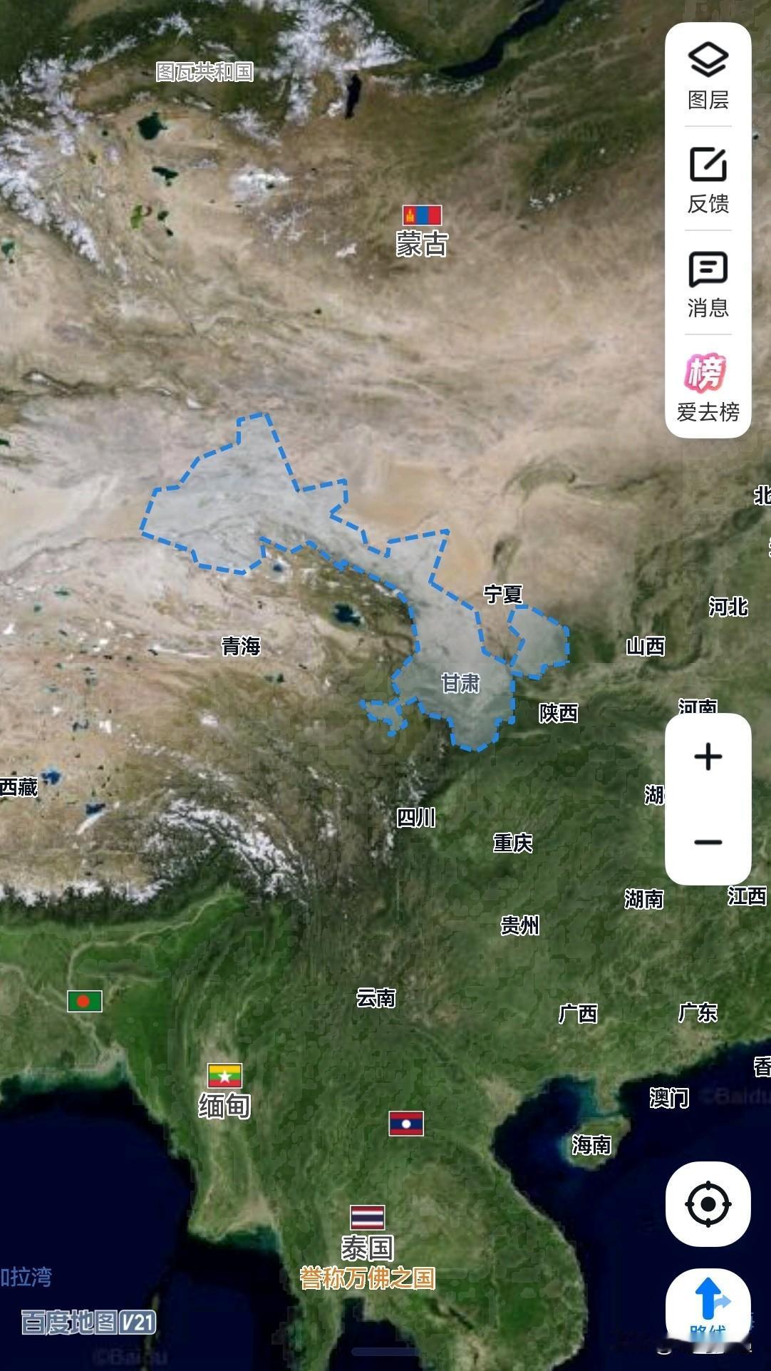 仍是大密，从宁夏到甘肃是拔提用重吗？
宁夏回族自治区，总面积6.64万平方公里，