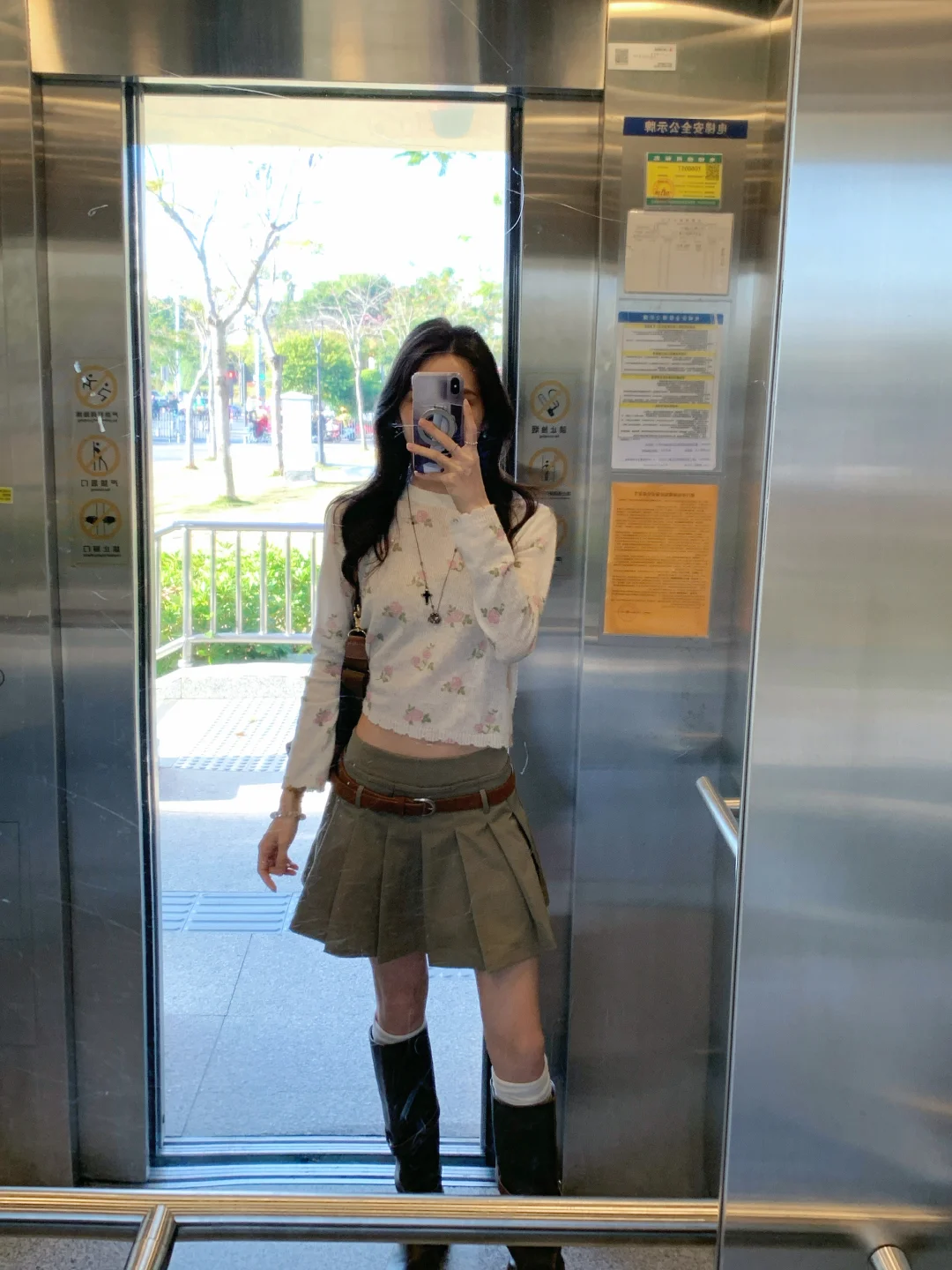 电梯检阅｜小众复古的早春氛围感