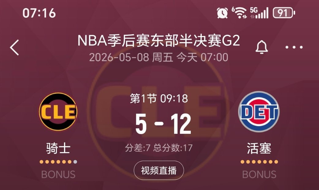“我们要控制失误”骑士vs活塞nba季后赛