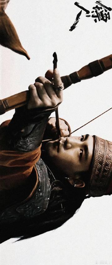 春节档的第一箭是此沙射的  《镖人》预告炸场！此沙饰演的和伊玄射箭一幕张力拉满，