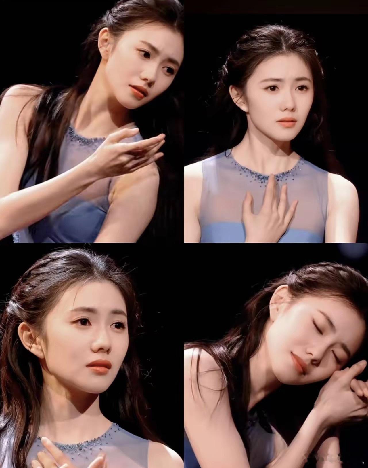 果然还得是央妈严选，刘浩存这次是彻底出圈了，别人是靠美貌妆造出圈，而她是靠专业能