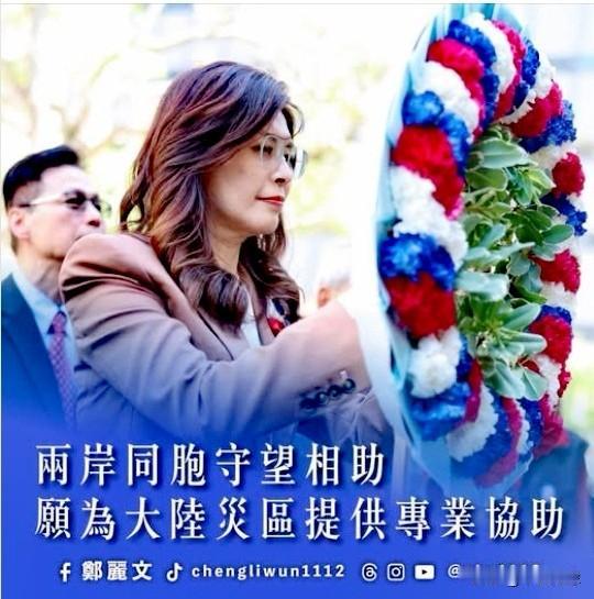 西藏吉隆发生泥石流灾害，国民党主席郑丽文呼吁愿组建专家团队提供力所能及的协助，彰