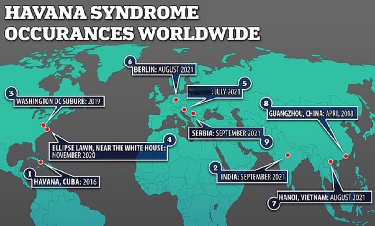 情报专家Sasha Ingber写道，美国已经缴获了一种被认为与哈瓦那综合症有关