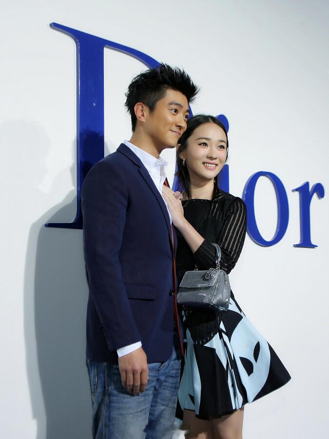 霍思燕杜江迪奥 