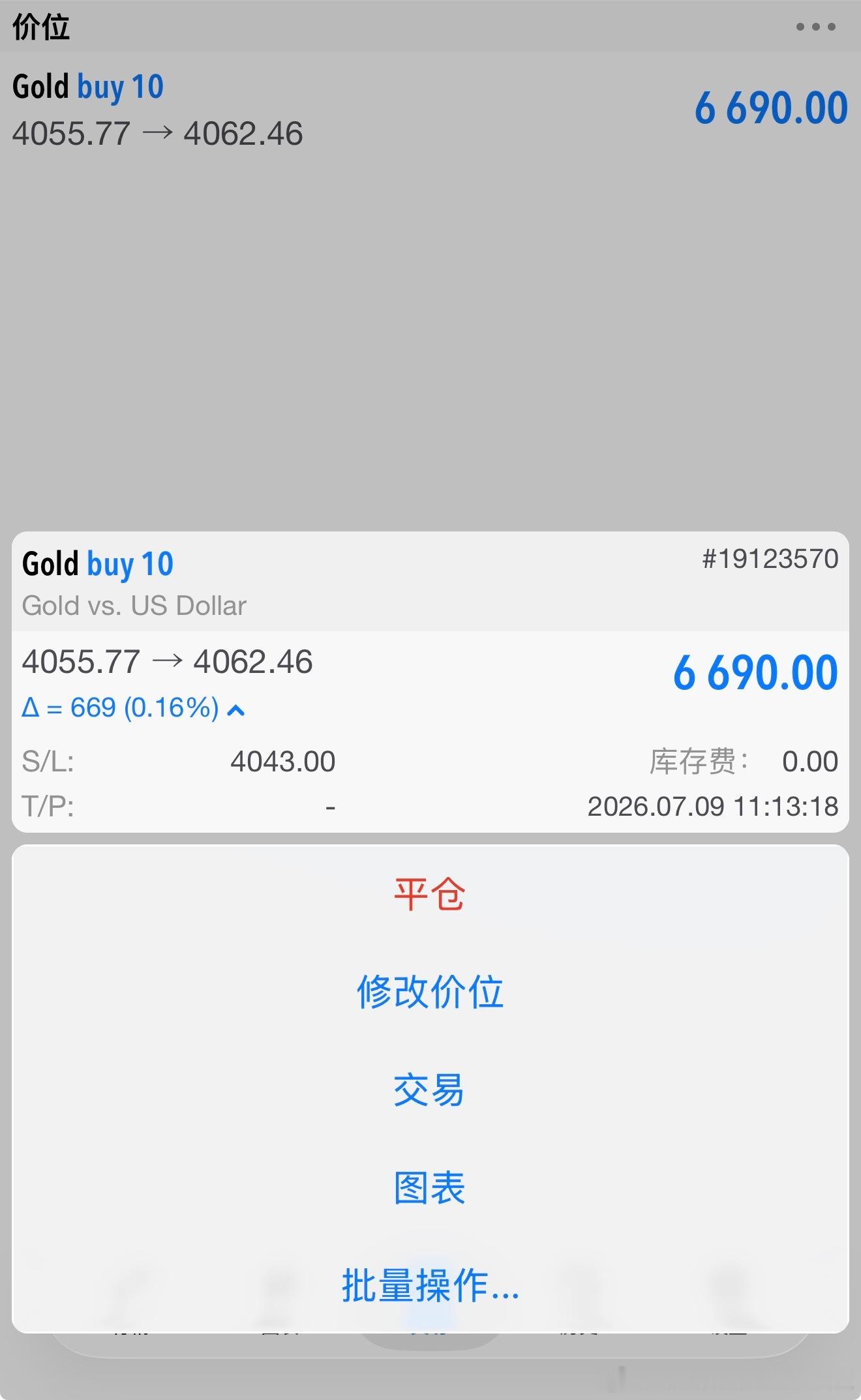 提前布局策略，以下是实盘单子情况！！原油现货黄金外汇高级金融分析师老王财经期货