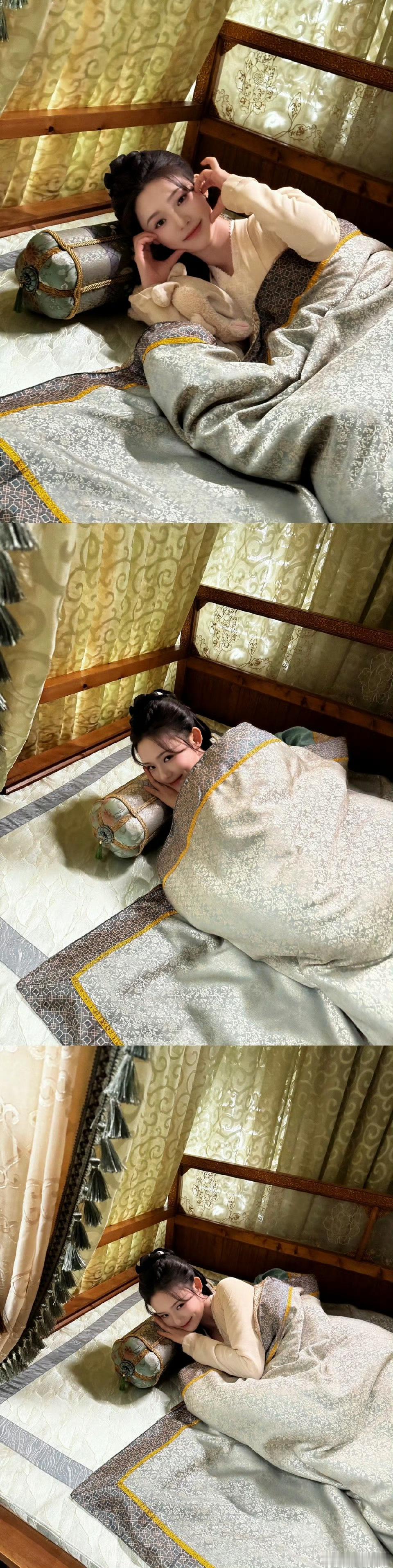 林允去红毯搞团建了林允的剧组相册是宝藏吧！红毯团建甜度爆表，水龙吟把我们养得也太