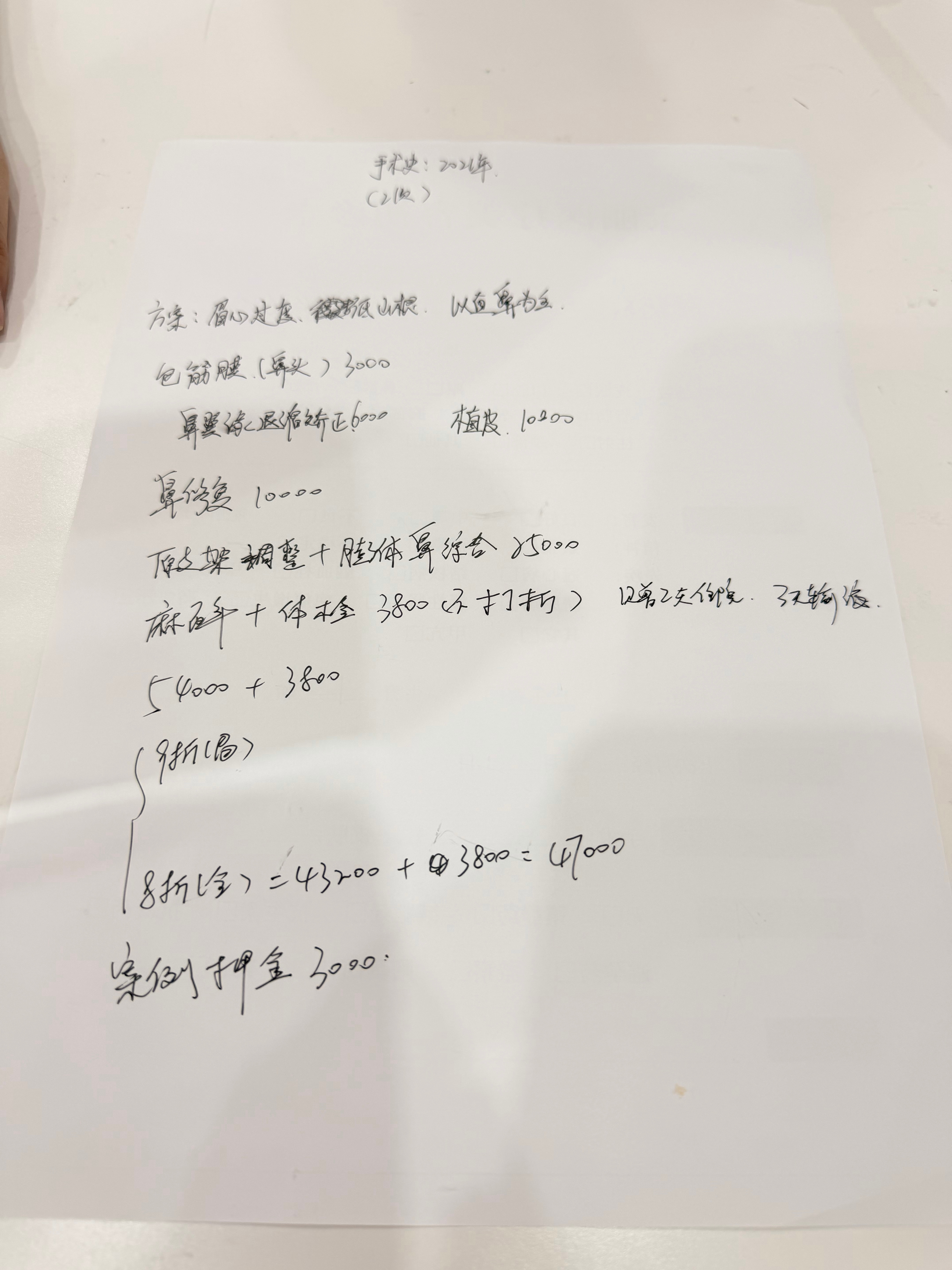 面了ws鼻子 我都觉得贵 换个假体鼻头包筋膜 修复费10000 全脸案例8折 纠