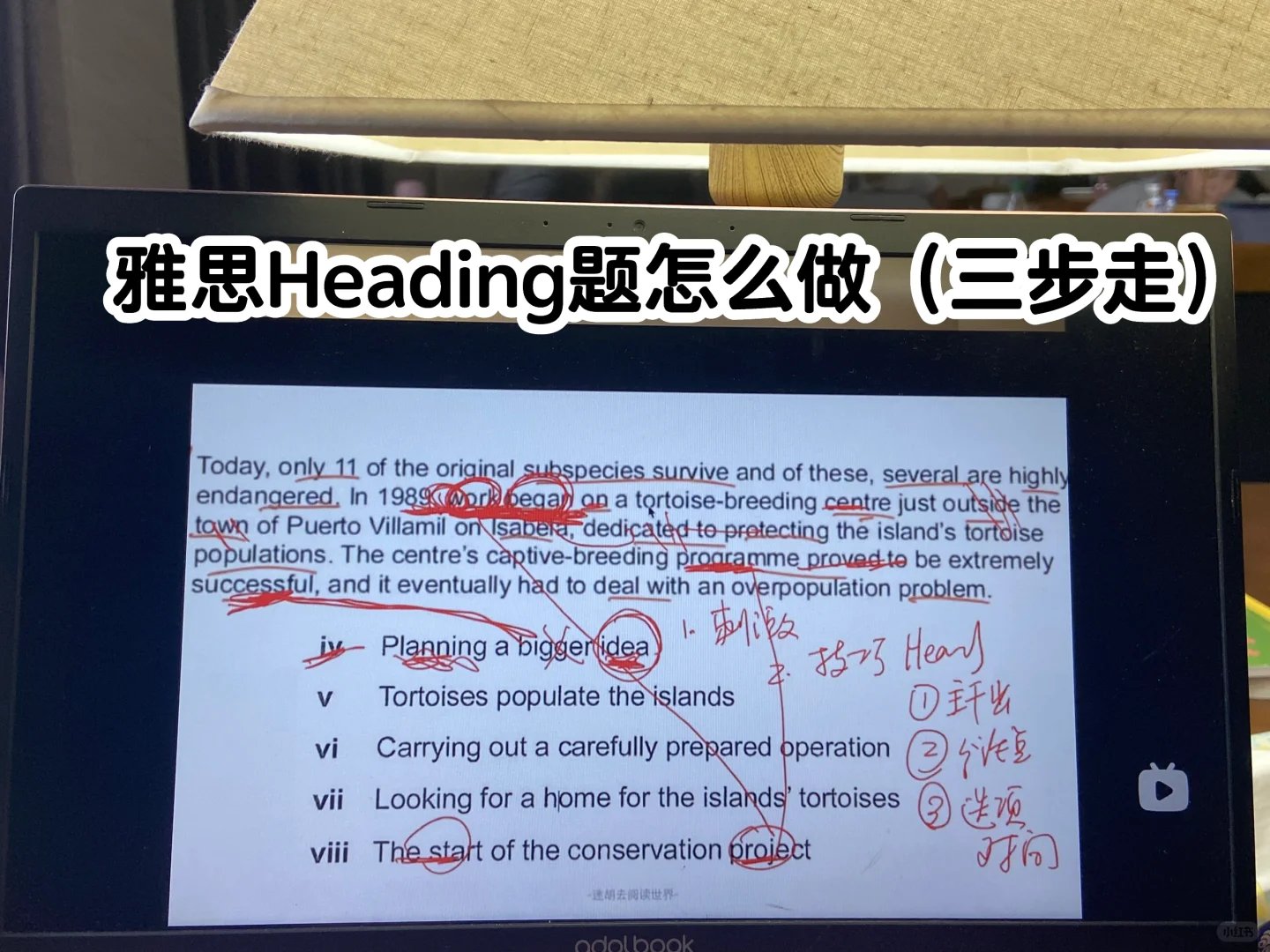 雅思阅读Heading题到底怎么做