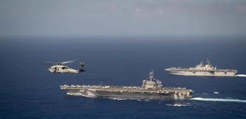 中方战舰直接掉头，
退出中俄伊联合军演！
很多人以为，这是我们在向白宫低头退缩，