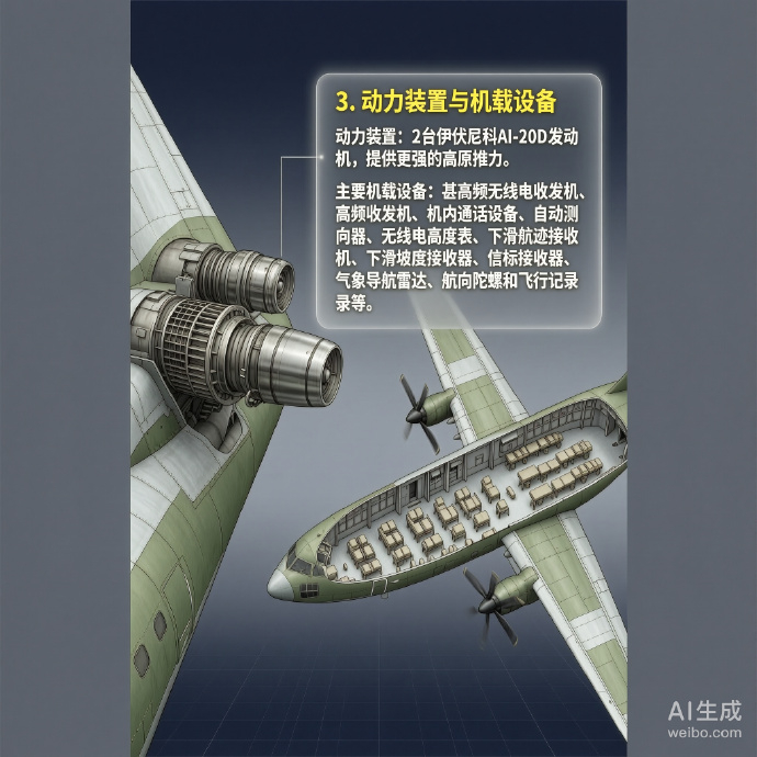 军事ai新视野 俄罗斯An-32“斜坡”运输机An-32“斜坡”（Cline）运