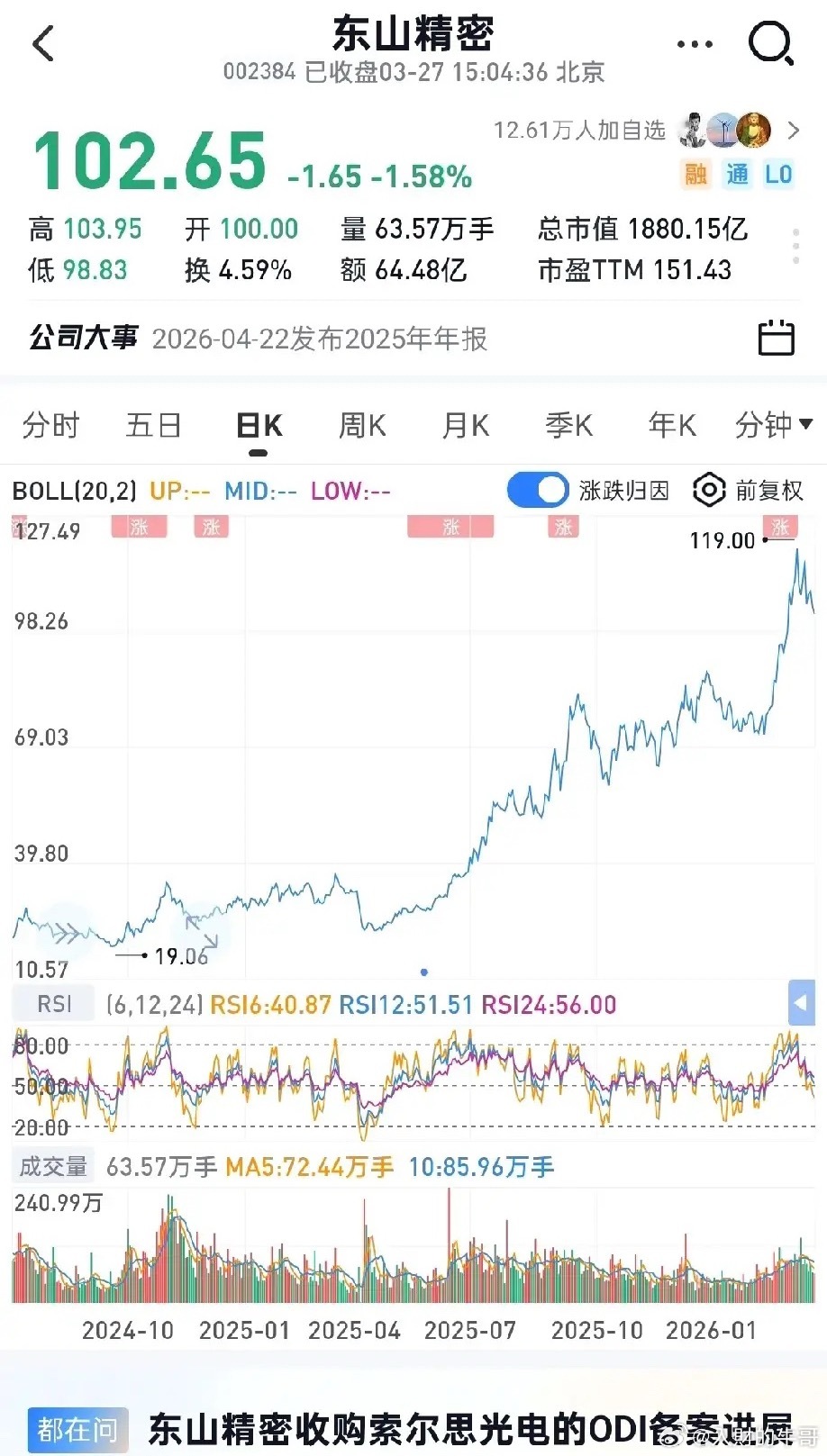 东山精密：光芯片+光模块双轮驱动，估值弹性超高，仅光芯片顶3个源杰科技！一、光芯