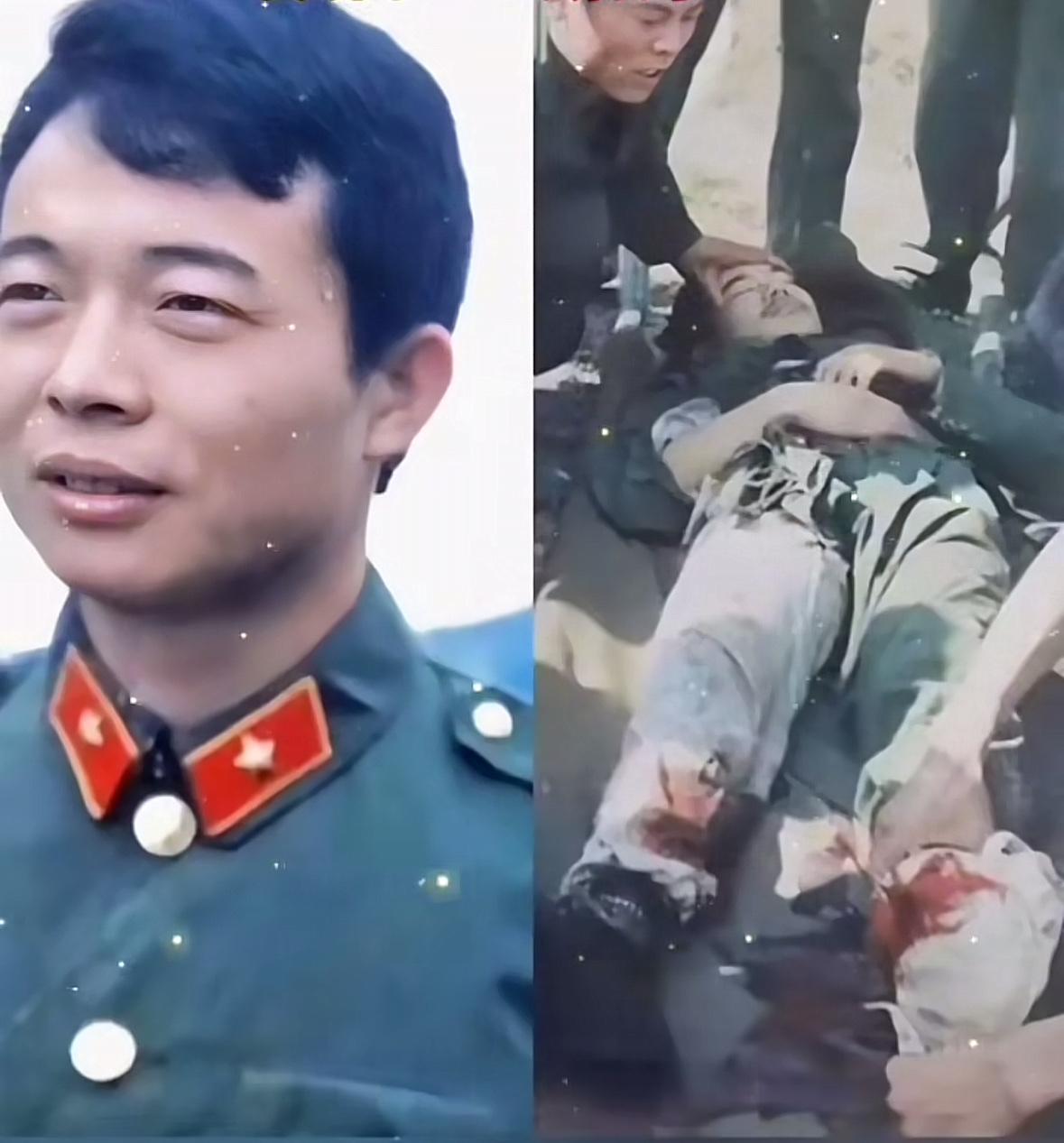 1988年老山英雄张建刚牺牲时留下唯一影像！张建刚为保护战友脚踢手雷，腿部被重型
