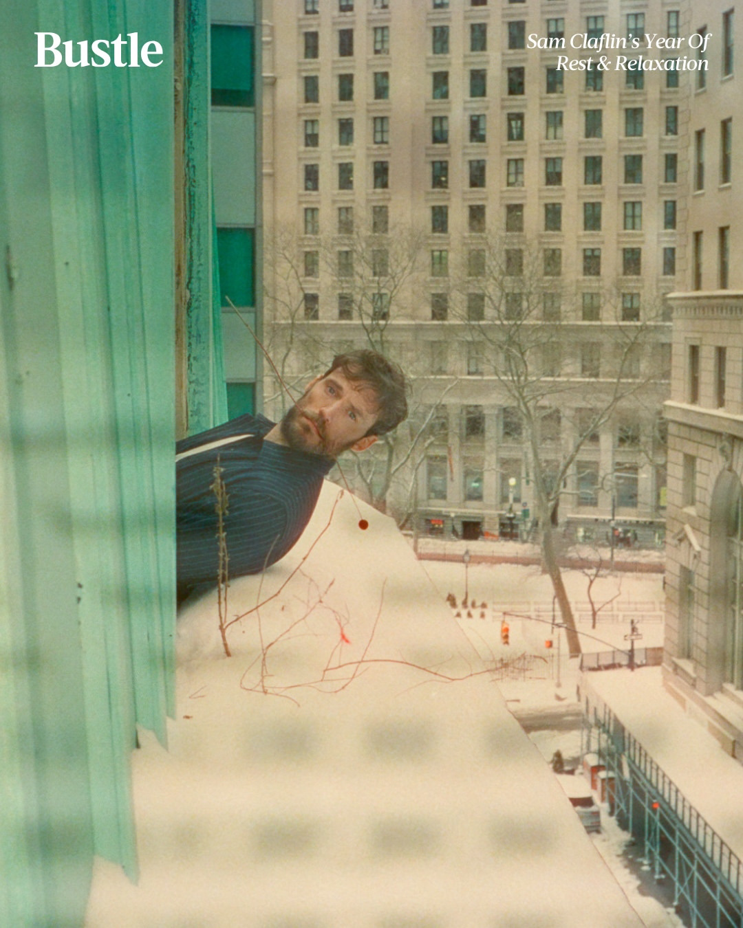 Sam Claflin Bustle摄影Luisa Opalesky 