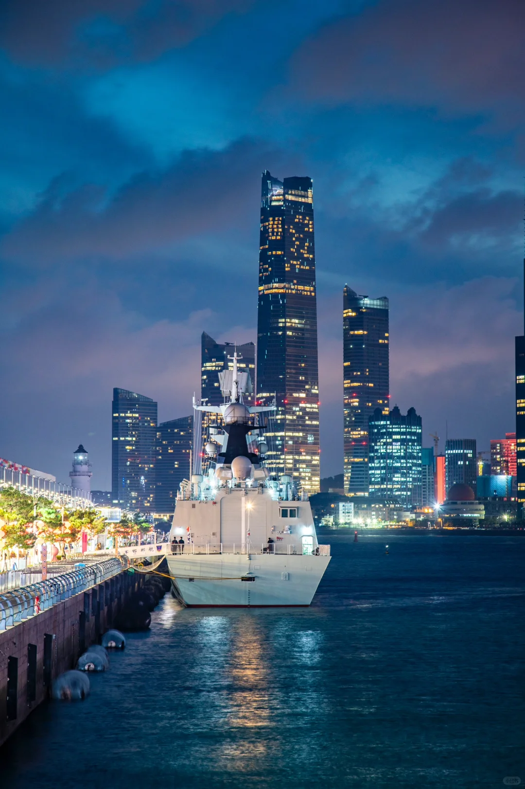 国庆🛳️开放日前夕的奥帆中心夜晚