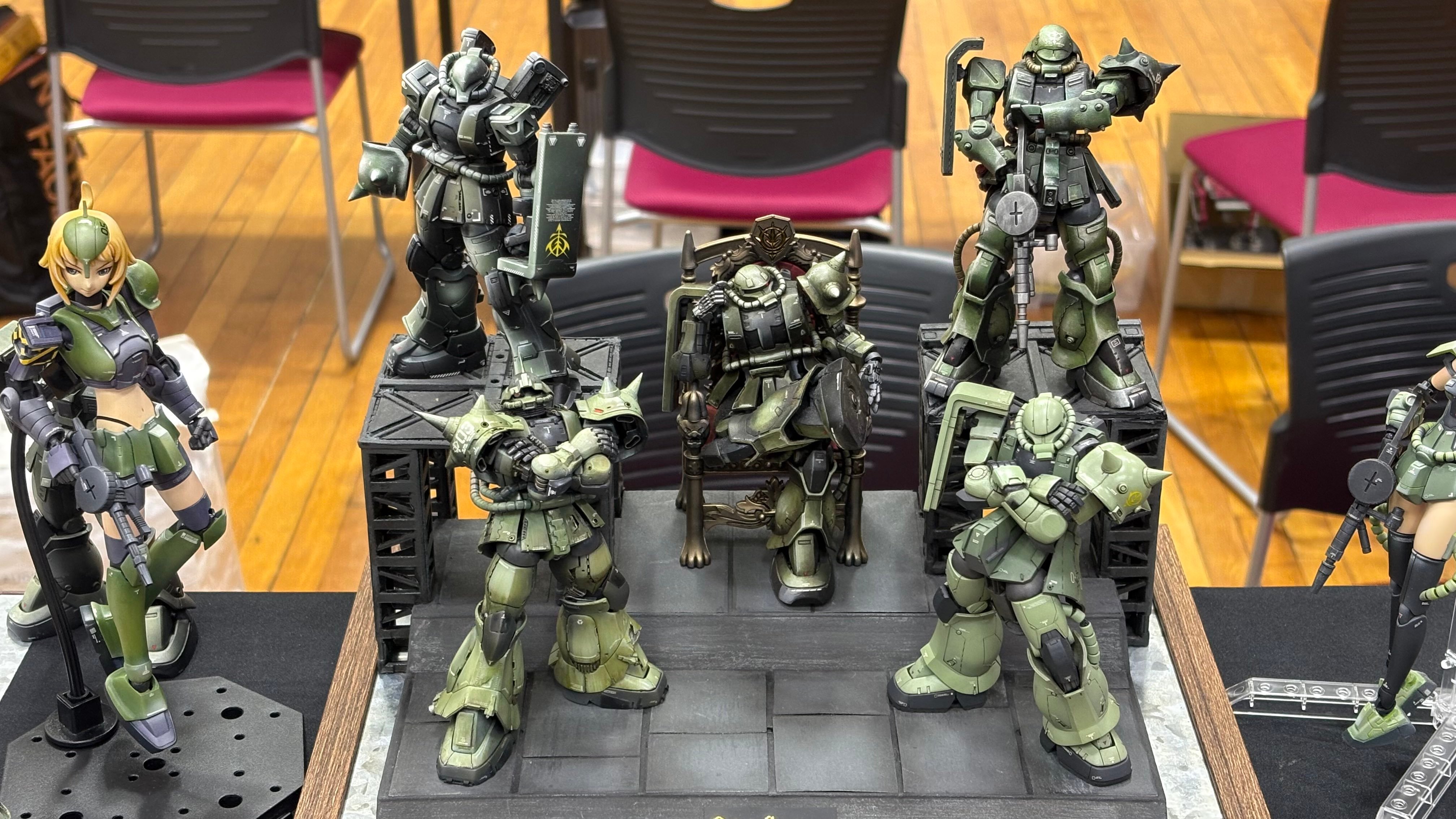 上周末11区“トモコレ2025”模型展示交流会现场多图PART2高达模型[超话]