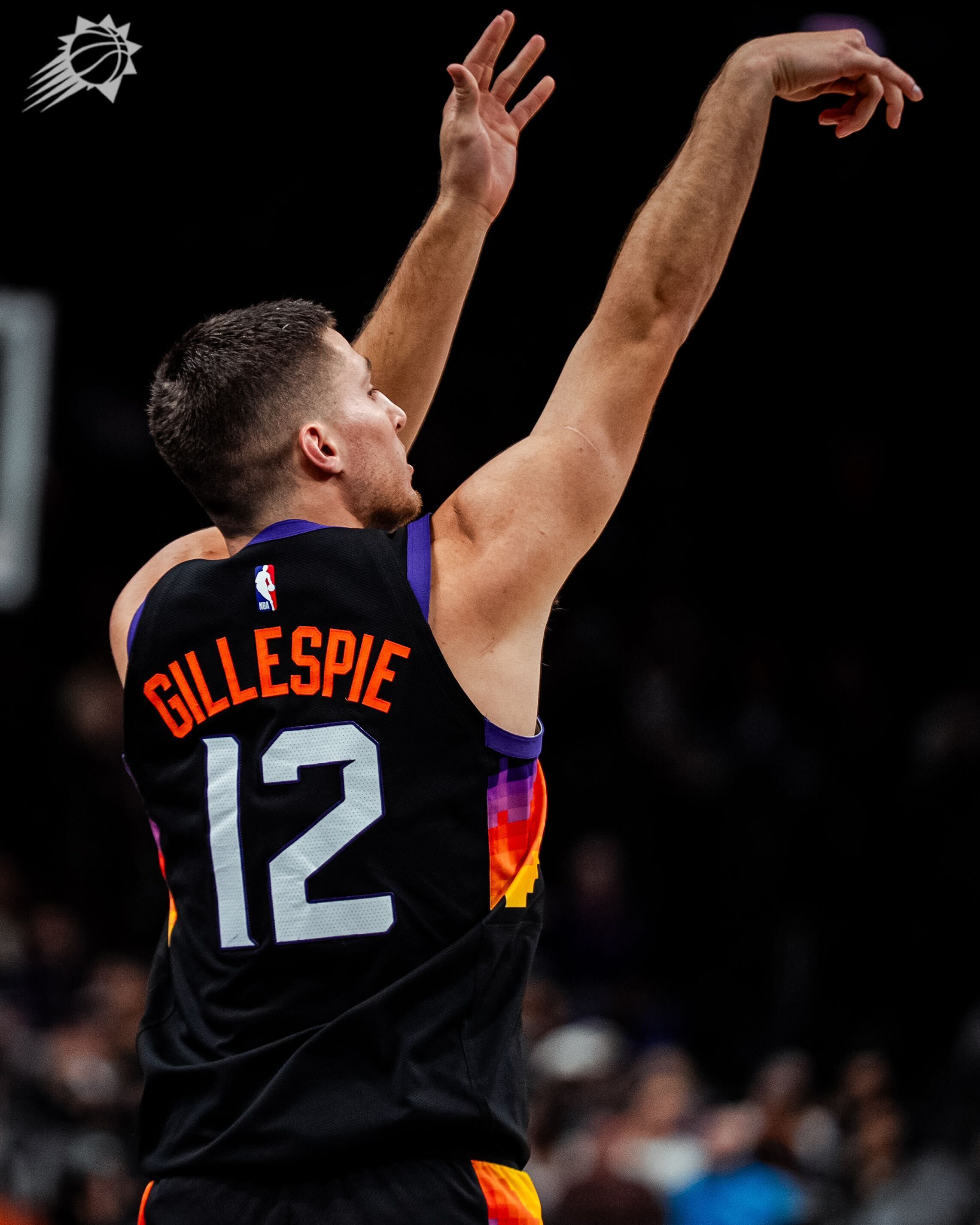 📊今日吉莱斯皮：12分6篮板6助攻4记三分💦菲尼克斯太阳 ｜旭日东升 ｜ 鹈