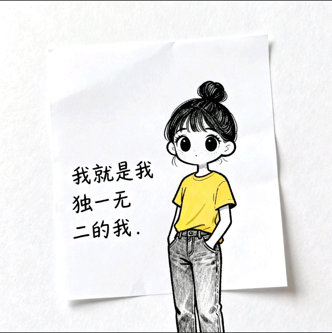 亲爱的，
你首先是你自己，
然后才是，
妻子，
母亲，
女儿，
别总是纠结老公爱