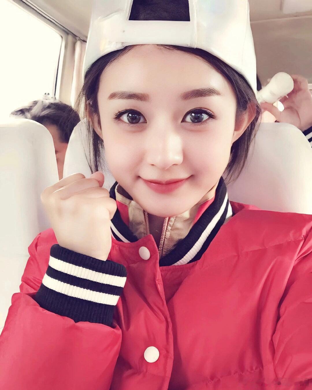 赵丽颖早期完全大眼萌妹 