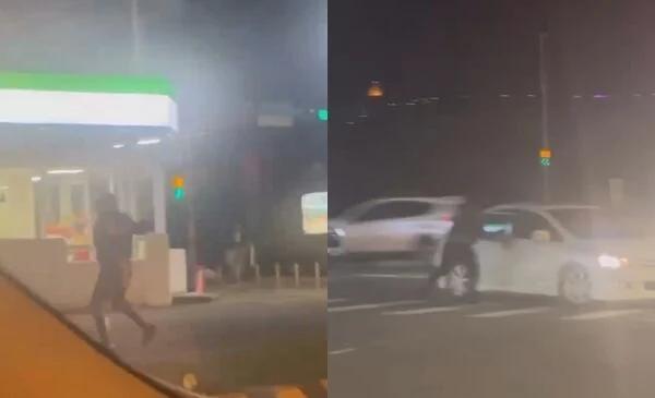 疯了湾  (新北11日综合电)台湾新北市星期日(11日)晚间惊传随机拦车砍人事件