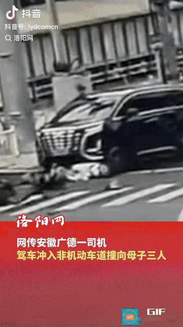 女子开车撞向正在等红绿灯左转的母亲和两个小孩，两小孩死亡，母亲还在抢救，最气人她