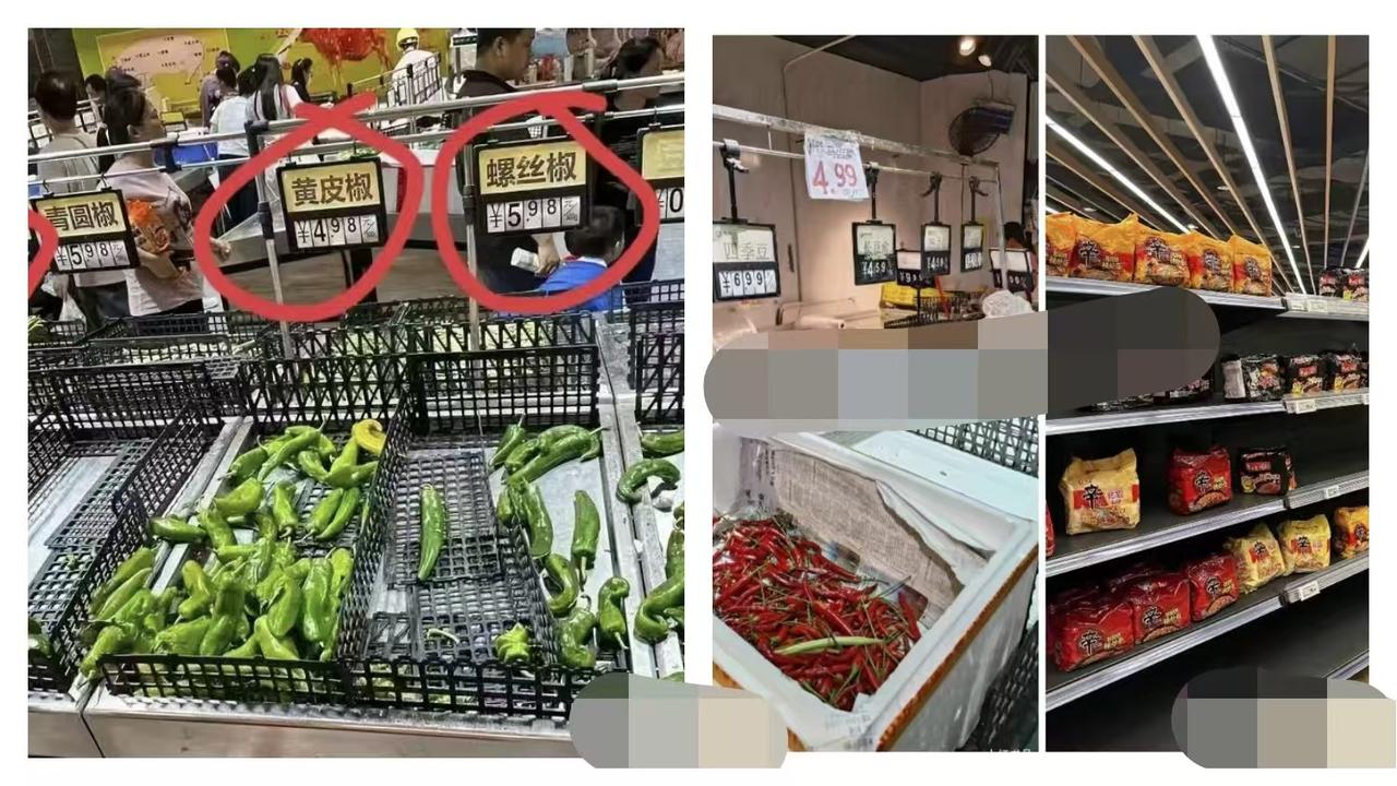 台风来了，

才验证了一个真理，

那就是广东人就算没有东西吃，也不吃和辣有关的