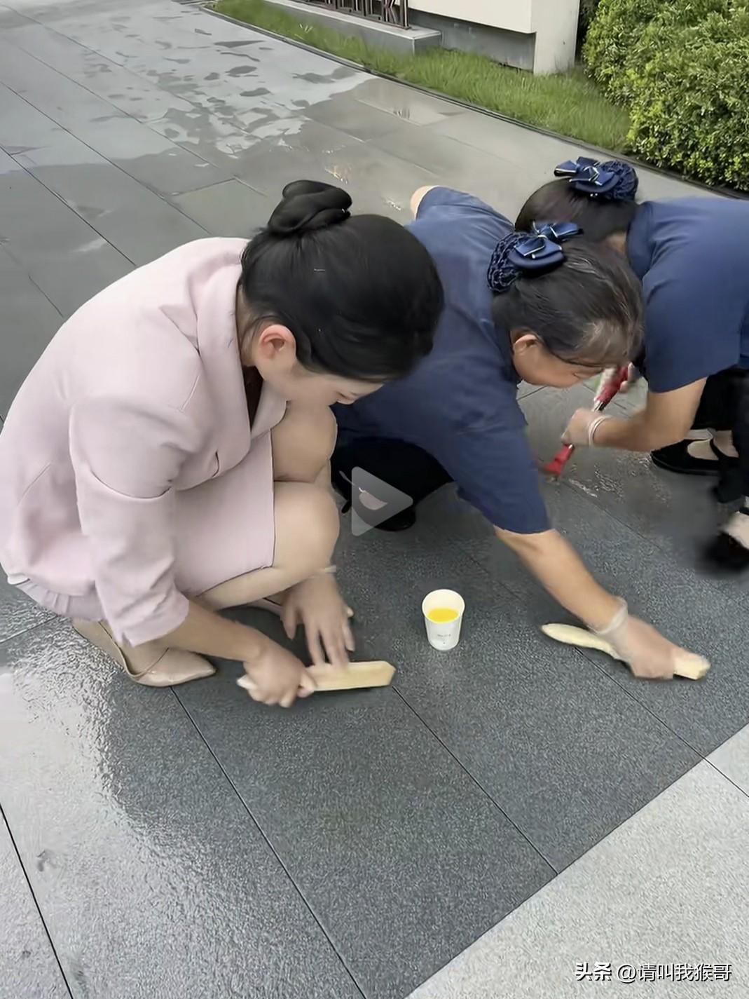 做个清洁而已，用得着这么多人嘛？