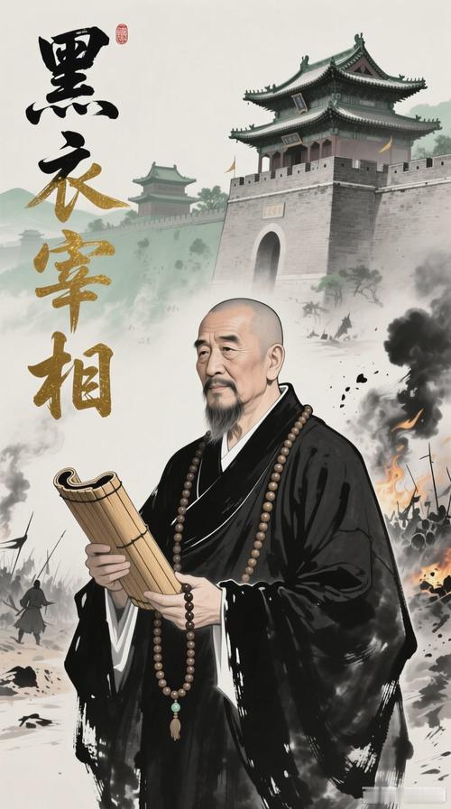 策划靖难之役、搅动明初天下的黑衣宰相姚广孝，一生为朱棣运筹帷幄，助其从藩王登上帝