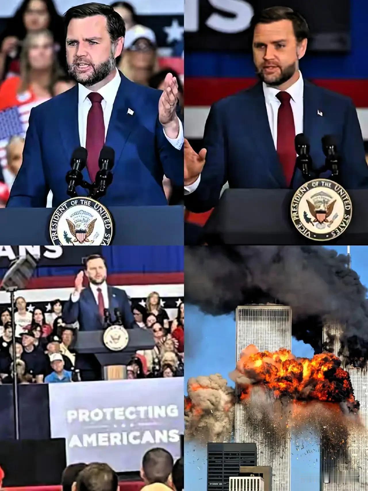 说他是砸自己的场，又总觉得有点不像？乡巴佬万斯在密歇根州共和党竞选活动演讲时口误