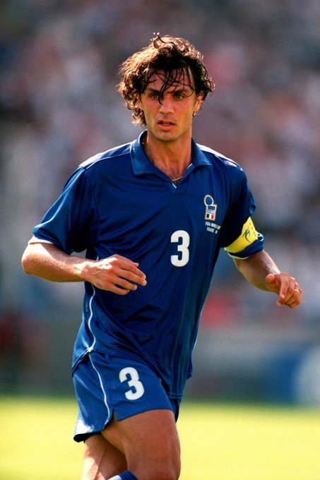 【老照片】 世界杯 Paolo Maldini, France '98.🇮🇹