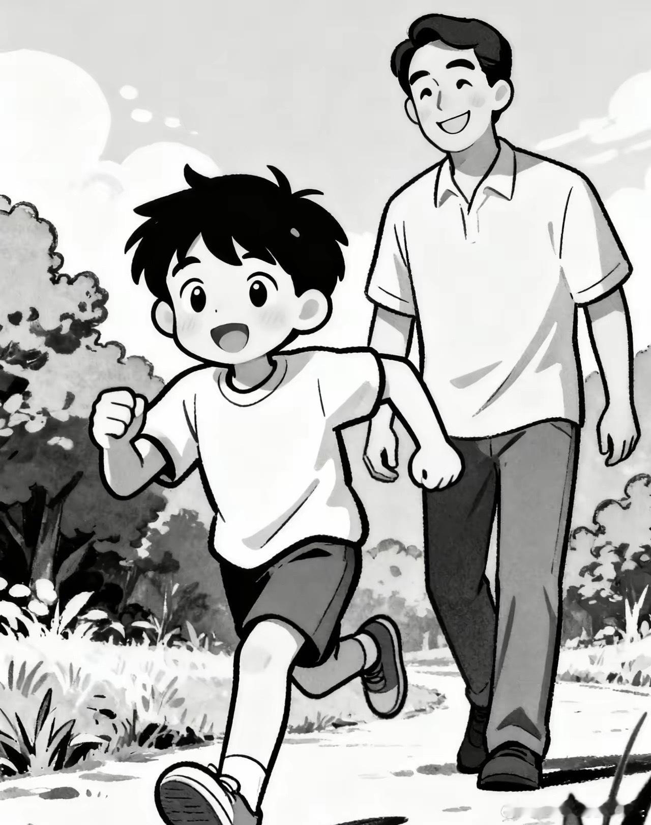 越有格局的父亲，越懂得“三不做”1. 不做孩子的拐杖：书包替他背，鞋带替他系，摔