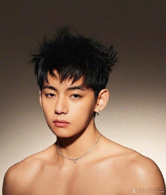 金泰亨狼塑 金泰亨狼塑真的太贴了，到底是谁想出来的，没人能拒绝这个金泰亨冷脸小狼