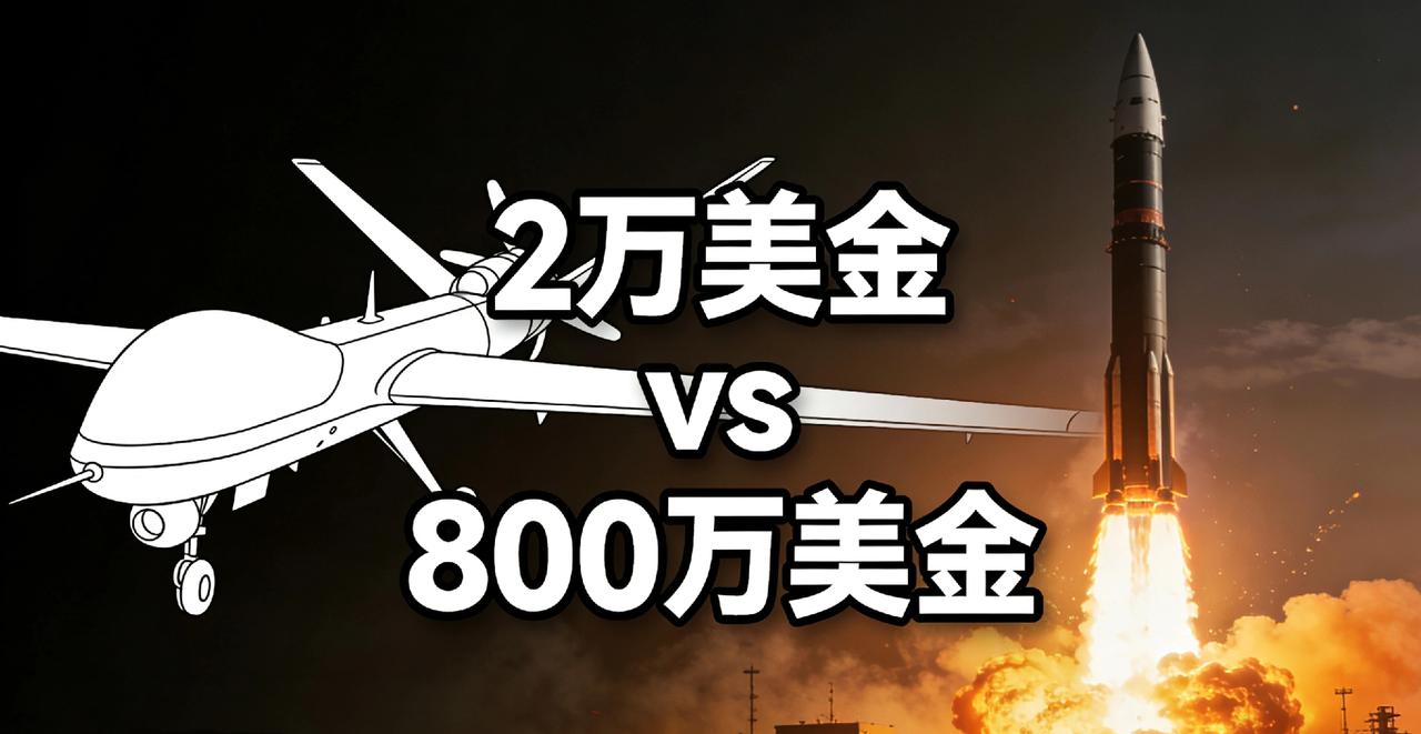 成本倒挂！2万美元无人机狂烧美军800万，这种仗美国怎么打？
 
现代战争早已不