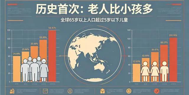 人类历史上第一次！地球上的老人比小孩还多了，这意味着什么？

联合国发布数据，人