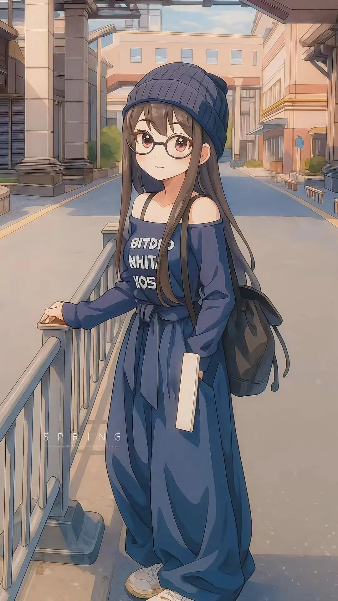 姐妹们，这套真的太好看了！斜肩上衣露出锁骨超显瘦，搭配宽松阔腿裤，休闲...