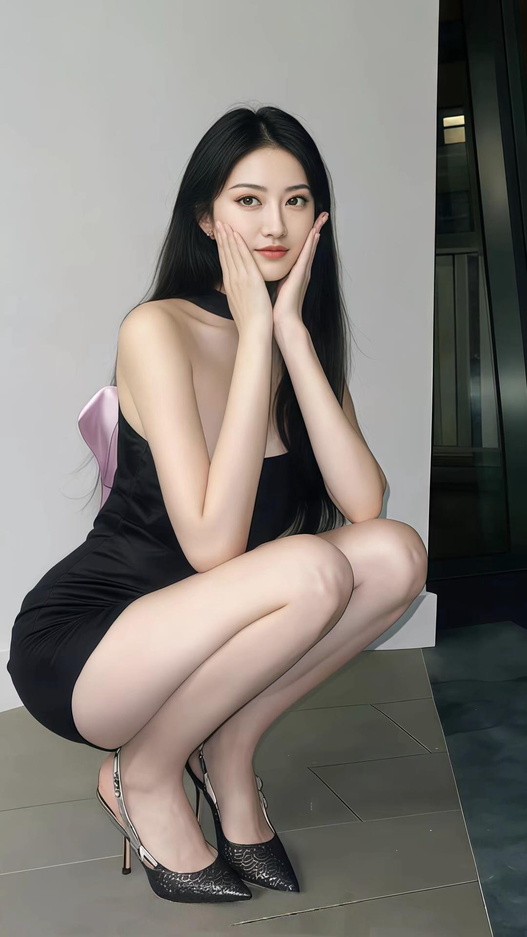 红妆美人倚，静待春风来。