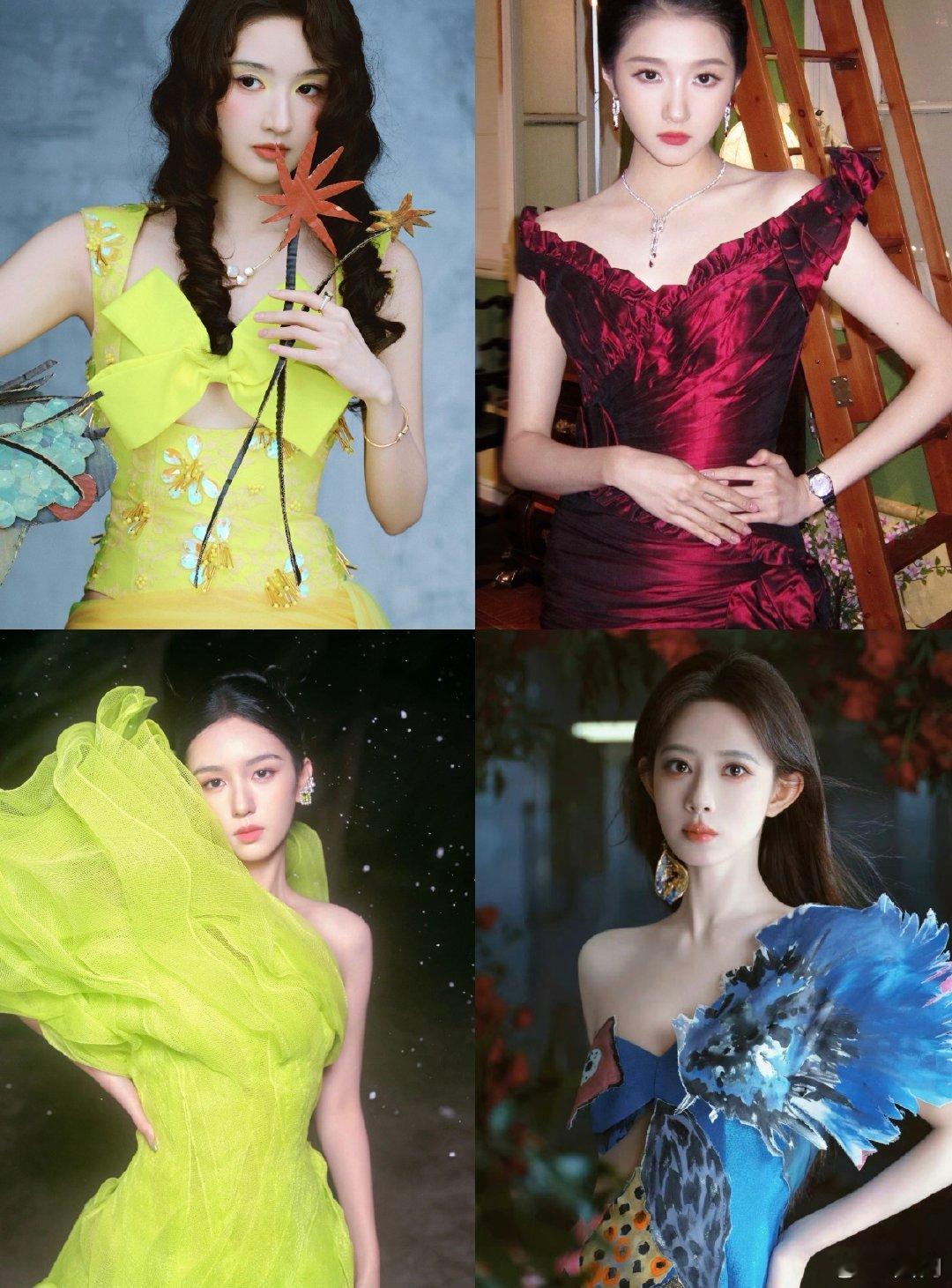 95花生vogue红毯造型95花生vogue盛典造型 95花：关晓彤 孟子义 王