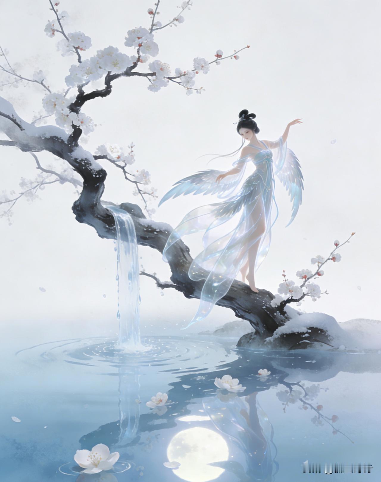 惊鸿的影子   [文｜狐山诗行]

从梵音的涟漪里走出来
步履，踏碎厚厚的积雪