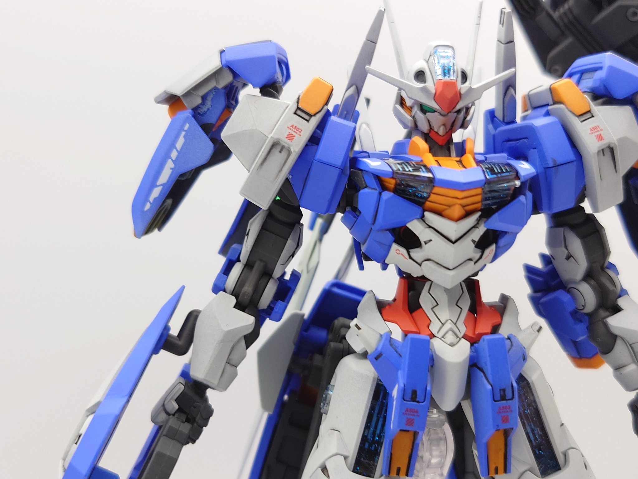 雪崩风灵高达（byジム・ジャム）高达模型[超话]高达模型 ​​​