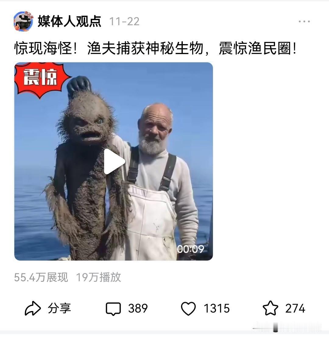 这个短视频截至11月30日，播放量达19万，评论达389，点赞1315，被复制2