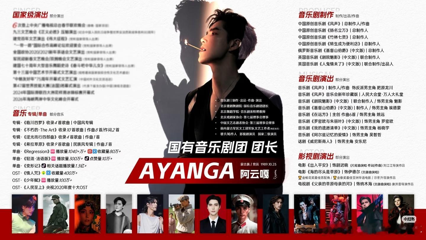 真的假的，网传有阿云嘎吗？天，这去了 别人还有活路吗？这降维打击啊，音乐剧剧团团