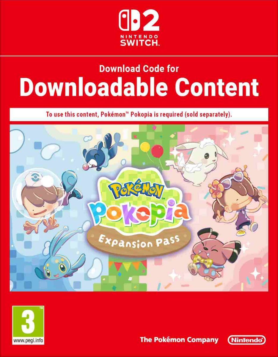 多家零售商曝光了《宝可梦pokopia》扩充票的兑换卡，新的视觉图。宝可梦
