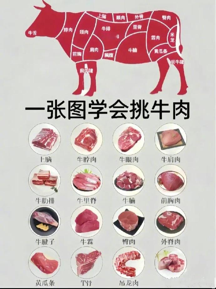经常买牛肉的人，一定要保存：1、牛身上最好的肉——牛腩肉。2、蛋白质丰富的肉——