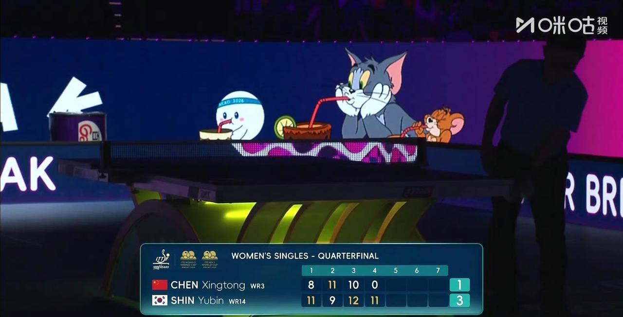 这一届世界杯太可怕了，
一会儿功夫，第四局陈幸同🇨🇳竟然一分未得[融化]。