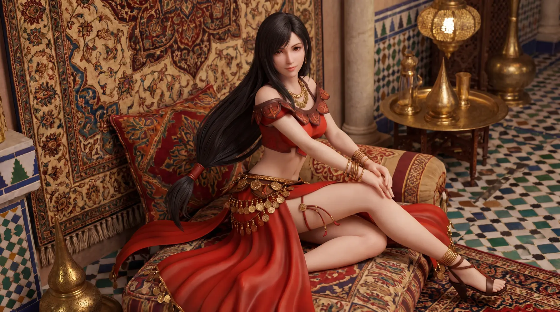 国漫御姐 无限新星复仇女神 丽塔斯基特 楼兰妃cos