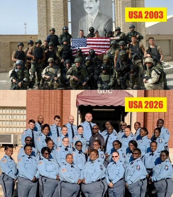 USA 2003 VS USA 2026