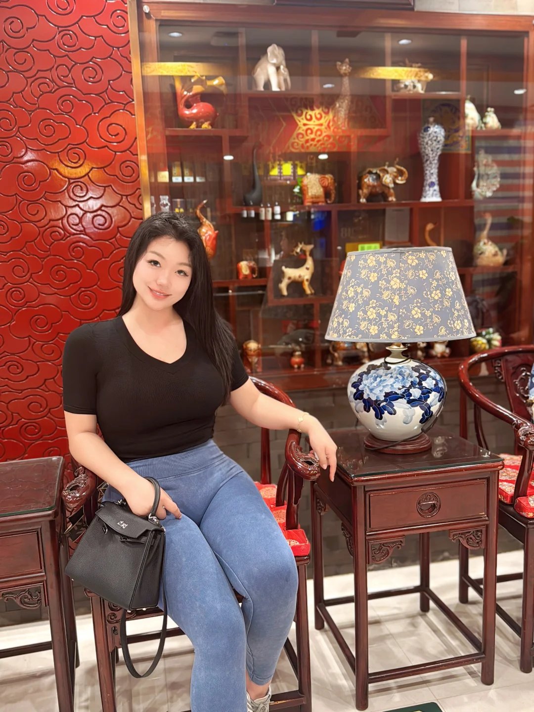 老北京胡同院里的涮肉