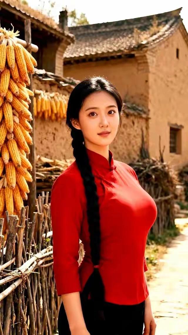 村里来了一大款，
下车一看傻了眼。
原是初恋石为显，
可惜缘分不沾边。